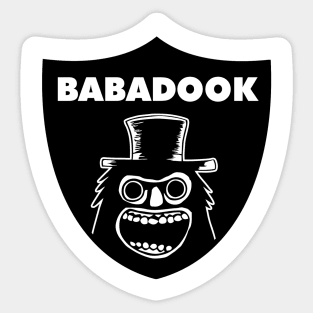 Mr. B raid Sticker